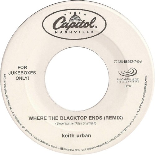 Where The Blacktop Ends by Keith Urban