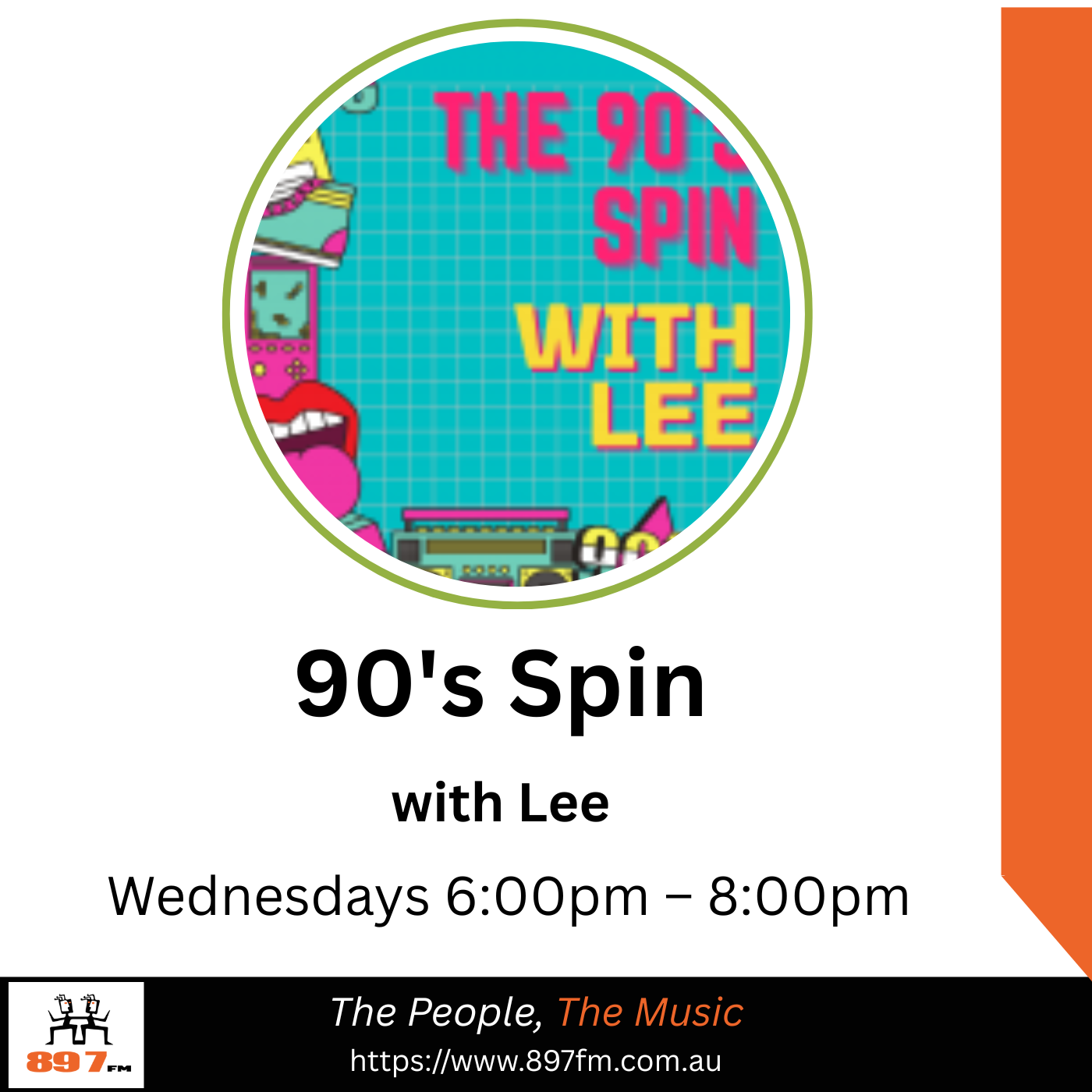 90's Spin episode artwork
