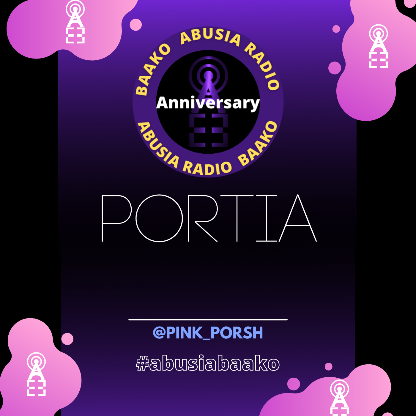 #abusiabaako marathon feat. PORTIA