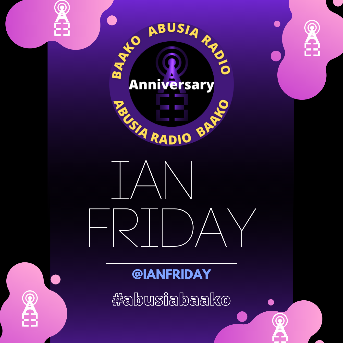 #abusiabaako marathon feat. IAN FRIDAY