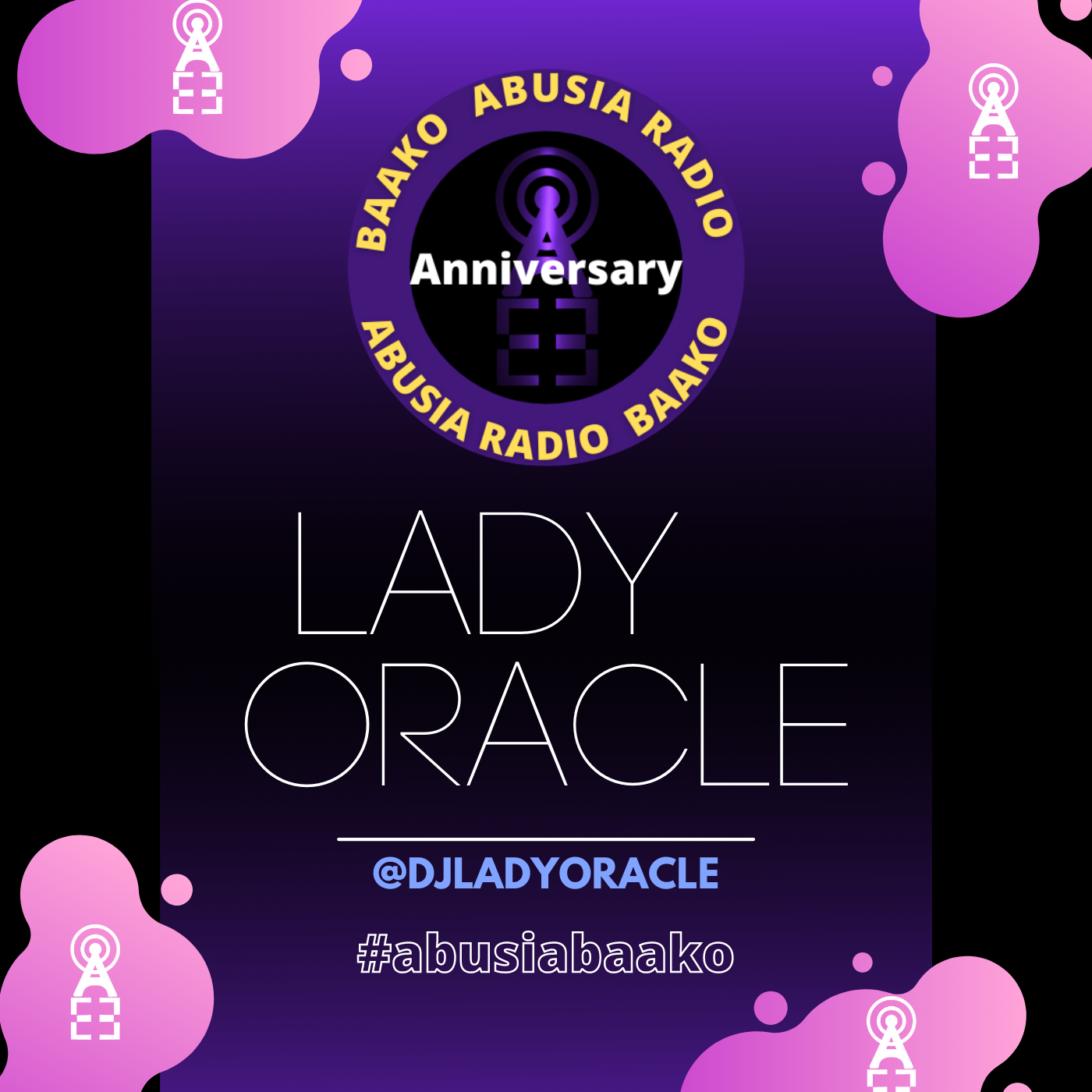 #abusiabaako marathon feat. LADY ORACLE