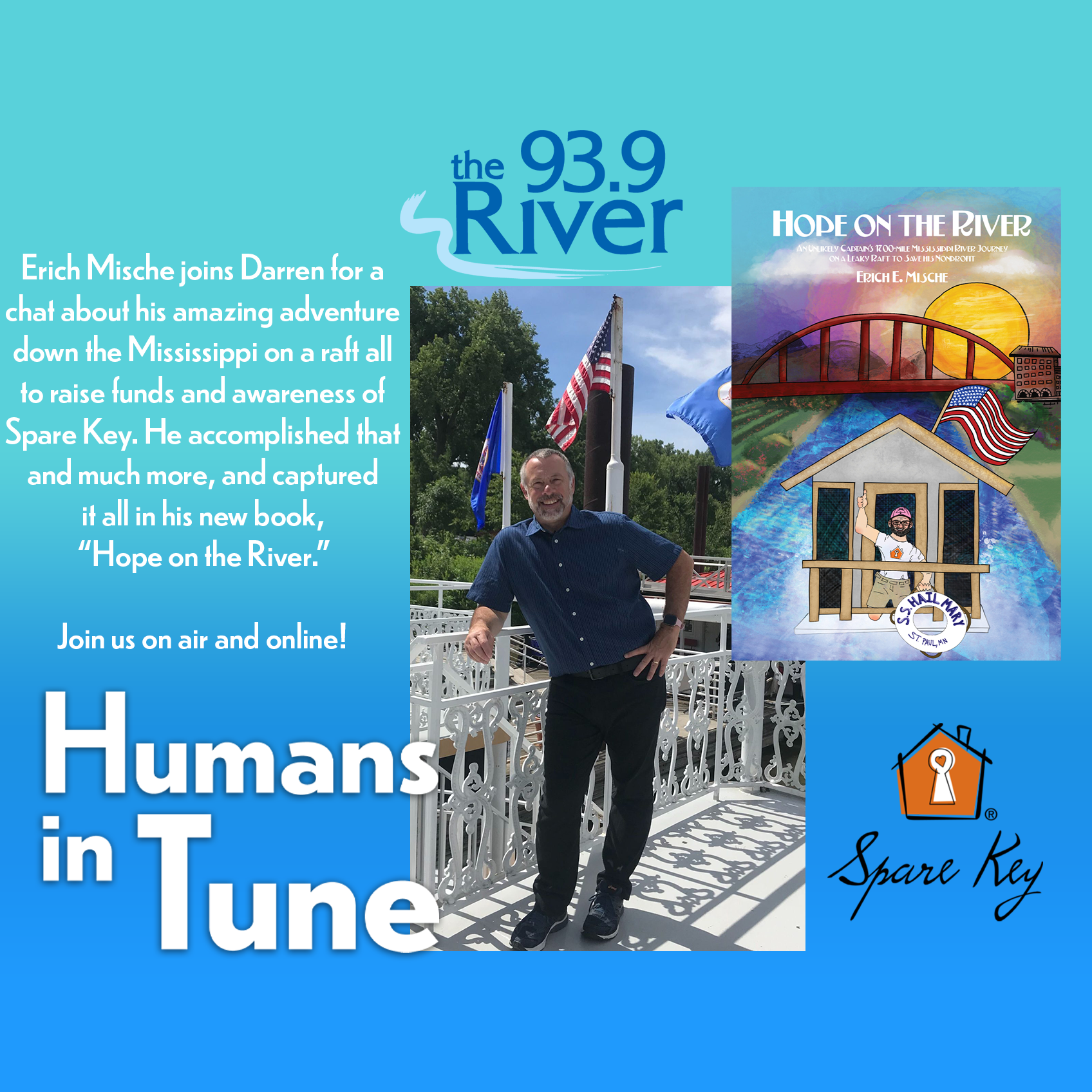 Humans in Tune Erich Mische Hope on the River episode artwork