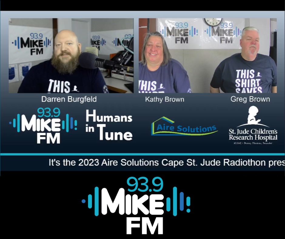 Humans in Tune: Aire Solutions Cape for St. Jude Radiothon episode artwork