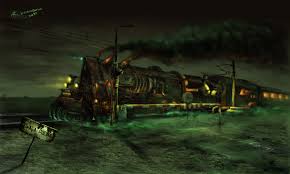 Haunted River Halloween Story Ghost Train episode artwork