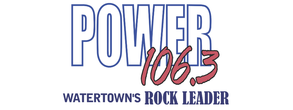 Power 106  Watertowns Rock Leader Logo