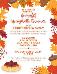 Benefit Spaghetti Dinner to Help Jordyn Conn