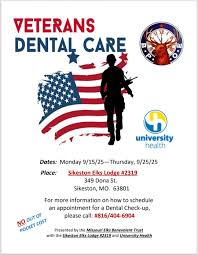 Free Veteran's Dental care