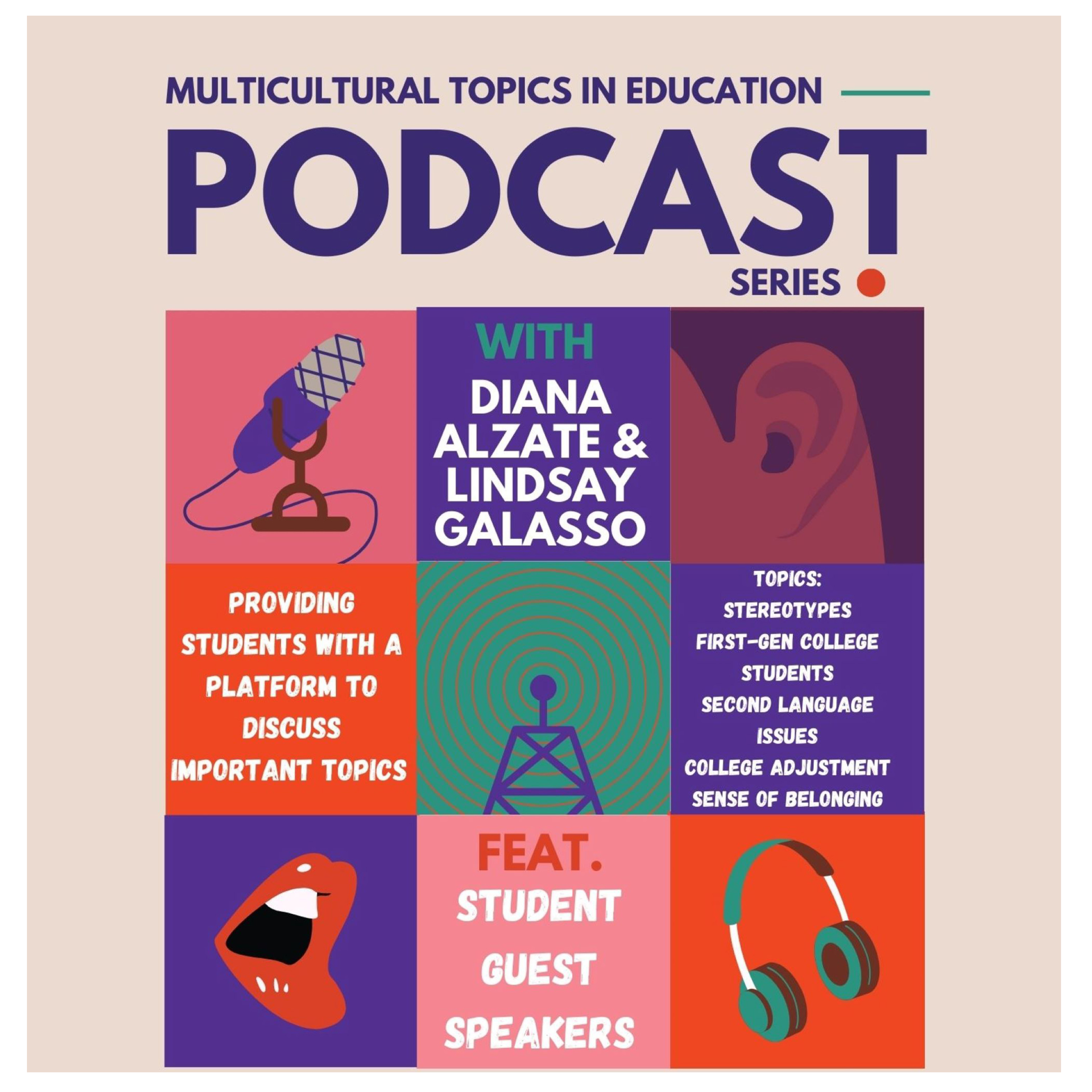 Centenary University ASC presents: Multicultural Topics in Education podcast artwork